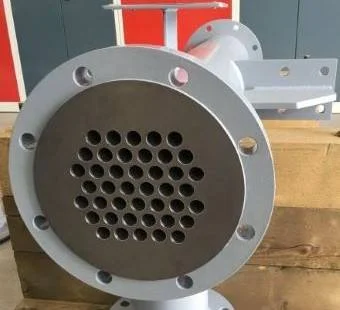 Rohrb&uuml;ndel W&auml;rmetauscher aus Tantal ohne Hauben