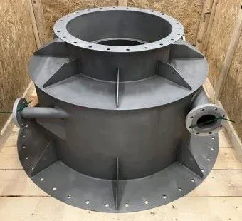 Venturi aus Titan Grade 7 für Salzs&auml;reregeneration
